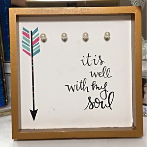 “It is well with my soul” sign